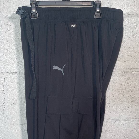 PUMA Men's cargo Jogger Pants Black Small - Picture 2 of 8
